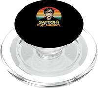 Satoshi è il mio homeboy nakamoto blockchain leggenda bitcoin PopSockets PopGrip per MagSafe