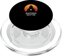 Satoshi mi ha inviato cripto blockchain libertà digitale bitcoin PopSockets PopGrip per MagSafe