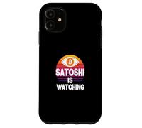 Satoshi sta guardando nakamoto blockchain security bitcoin Custodia per iPhone 11