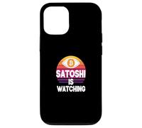 Satoshi sta guardando nakamoto blockchain security bitcoin Custodia per iPhone 12/12 Pro