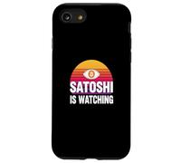 Satoshi sta guardando nakamoto blockchain security bitcoin Custodia per iPhone SE (2020) / 7 / 8