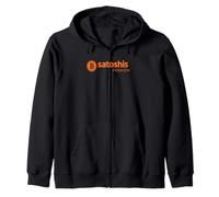 Satoshis moda cripto stile blockchain cultura bitcoin Felpa con Cappuccio
