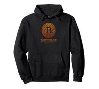 Satoshis moda cripto stile blockchain cultura bitcoin Felpa con Cappuccio