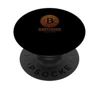 Satoshis moda cripto stile blockchain cultura bitcoin PopSockets PopGrip Adesivo