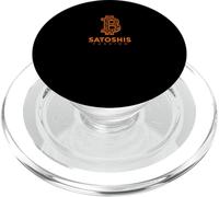 Satoshis moda cripto stile blockchain cultura bitcoin PopSockets PopGrip per MagSafe