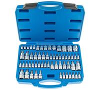 Satra S-ST60B - Set di chiavi a bussola Torx e Torx Plus, 60 pezzi