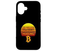 Sats 60 60 ° livello di compleanno sbloccato ancora hodling bitcoin Custodia per iPhone 16