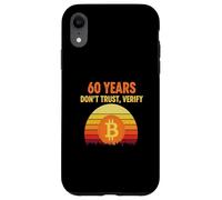 Sats 60 60 ° livello di compleanno sbloccato ancora hodling bitcoin Custodia per iPhone XR