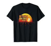 Sats 65 65 ° livello di compleanno sbloccato ancora hodling bitcoin Maglietta