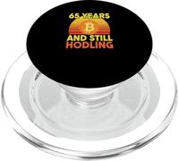 Sats 65 65 ° livello di compleanno sbloccato ancora hodling bitcoin PopSockets PopGrip per MagSafe