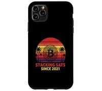 Sats impilabili dal 2021 Compleanno hodl Bitcoiner Bitcoin Custodia per iPhone 11 Pro Max