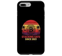 Sats impilabili dal 2021 Compleanno hodl Bitcoiner Bitcoin Custodia per iPhone 7 Plus/8 Plus
