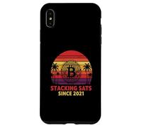 Sats impilabili dal 2021 Compleanno hodl Bitcoiner Bitcoin Custodia per iPhone XS Max