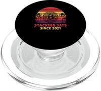 Sats impilabili dal 2021 Compleanno hodl Bitcoiner Bitcoin PopSockets PopGrip per MagSafe