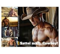 Sattel mich, Cowboy! (Tischkalender 2026 DIN A5 quer), CALVENDO Monatskalender: Wenn diese Cowboys die Hemden ablegen, gibt's kein Halten mehr: Harte ... treffen auf staubige Saloons und wilde Ritte.