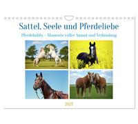 Sattel, Seele und Pferdeliebe (Wandkalender 2027 DIN A4 quer), CALVENDO Monatska