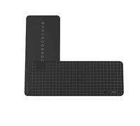 Sattie 165 * 65mm Piastra Magnetica per Riparazione del Telefono Cellulare, Nero