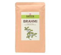 Sattva Ayurveda Brahmi Maschera per capelli in polvere - Bacopa Monnieri per cuoio capelluto e capelli fini - Cura ayurvedica per capelli sottili e senza potere - 100% polvere vegetale senza siliconi