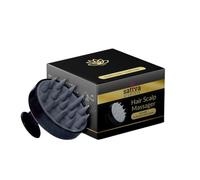 Sattva Spazzola massaggiante per cuoio capelluto per capelli - Hair Scalp Massager Hair Growth - Crescita dei capelli & Peeling, spazzola ergonomica per massaggio alla testa per uso bagnato e