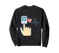 Saturazione di Ossigeno nel Sangue del pulsossimetro Felpa