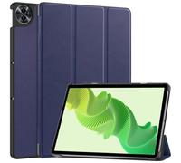 SATURCASE Custodia per tablet Realme Pad 2 da 11,5", in pelle PU, pieghevole, pieghevole, sottile, leggera, protettiva (blu scuro)