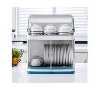 Saturey Scolapiatti Cappellino da Cucina Tableware Drain Box Storage Box Storage Rack per la Ciotola per la Ciotola per la Ciotola per la casa con Coperchio Colapiatti