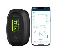 Saturimetro Da Dito Con Bluetooth, Pulsossimetro Da Dito Professionale Con App G