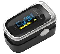 Saturimetro Da Dito Professionale, Display OLED 2 Colori Pulsossimetro Da Dito Con Monitor Livello Spo2 E Frequenza Del Polso Misuratore Ossigeno Da Dito Per Adulti E Bambini B