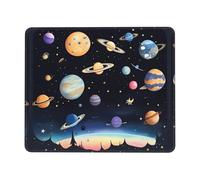 Saturn Jupiter Earth10 x 30,5 cm tappetino per mouse da gioco, multi-codice