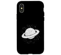 Saturn Solar System Pianeta Astronomia Amante Sinistra Petto Custodia per iPhone X/XS