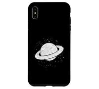 Saturn Solar System Pianeta Astronomia Amante Sinistra Petto Custodia per iPhone XS Max