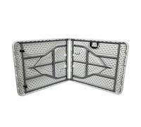 Saturnia 8043803 - Rettangolare Tavolo Pieghevole 242X76X74Cm