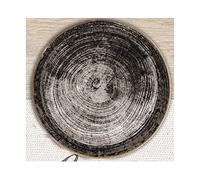 Saturnia BLACK ROUND PIATTO FRUTTA 21cm