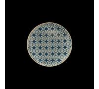 Saturnia Collezione Table Piatto Frutta D 21 Cm H 2,2 Cm Porcellana Siviglia Decorata