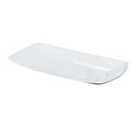 Saturnia Confezione 2 Piatti Portata Rettangolare Serie Tokio Piatto Made in Italy in Porcellana 36X21CM