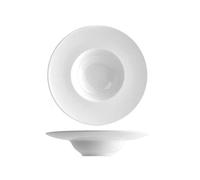 Saturnia, set 6 piatti pasta Napoli in porcellana cm 24 2305200-04001487 bianco - bianco porcellana 2930924
