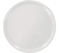 Piatto Pizza Porcellana Napoli Bianco Cm 33