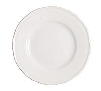 Saturnia Piatto Frutta Praga Bianco, Confezione da 12 - 8003342016694