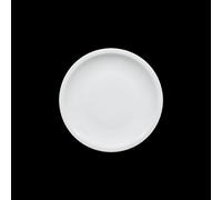 Saturnia Piatto Frutta D 20 Cm H 2,6 Cm Porcellana Roma Bianco