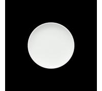 H&H 004 Siviglia Piatto Porcellana per Frutta, 21 cm, Bianco