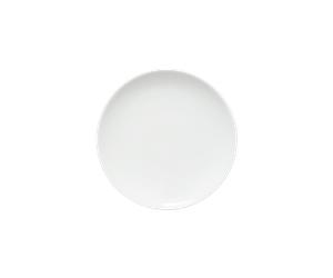 Saturnia Piatto Frutta D 21 Cm H 2,2 Cm Porcellana Siviglia Bianco