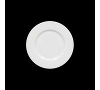 Saturnia Piatto Frutta D 21 Cm H 2 Cm Porcellana Ischia Bianco