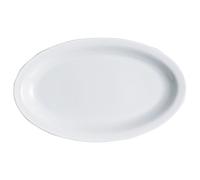 Saturnia Piatto Ovale 36cm Roma Bianco 504785