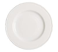PRAGA PIATTO PIANO 26cm BIANCO