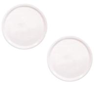 Saturnia Piatto pizza, serie Napoli, bianco (2, Ø 33 cm)