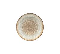 Saturnia Piatto Siviglia Frutta D 21 Cm Porcellana Decorato Crete