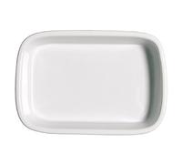 Pirofila da Forno Rettangolare Liscia in Porcellana Bianca 32 x 22 x 5,5 cm