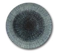 Saturnia Set 4 Piatti da Tavola Rotondo Space in Porcellana 31 cm