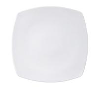 TOKIO PIATTO PIANO QUADRO 26cm BIANCO