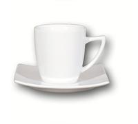 Saturnia Tokio Servizio Cappuccino/The, Ceramica, Grigio, 4 Pezzi